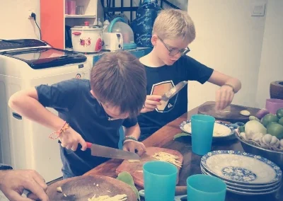 cooking class with Dary